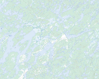 Natural Resources Canada Lac Villon, QC (032O03 Toporama) digital map