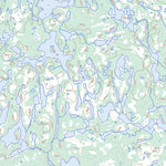 Natural Resources Canada Lac Washicoutai (012K07 Toporama) digital map