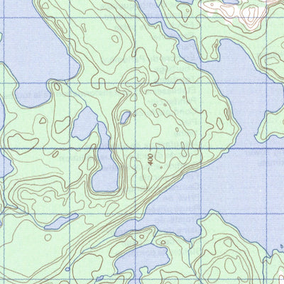 Natural Resources Canada Lac Washicoutai, QC (012K07 CanMatrix) digital map