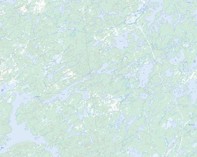 Natural Resources Canada Lac Weakwaten, QC (032O04 Toporama) digital map