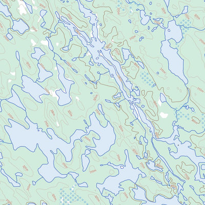 Natural Resources Canada Lac Wheeler, QC (024B11 Toporama) digital map
