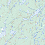 Natural Resources Canada Lac Wiashgamic (032C10 Toporama) digital map