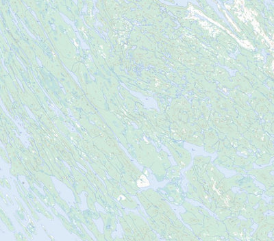 Natural Resources Canada Lac Willbob, NL (023O01 Toporama) digital map