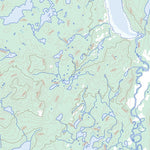 Natural Resources Canada Lacs Belmont, NL (022P10 Toporama) digital map