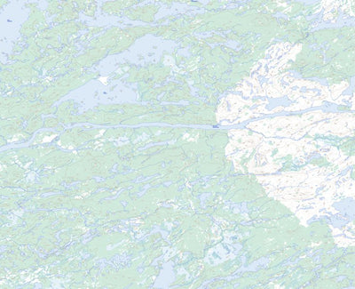 Natural Resources Canada Lacs Village, QC (033B03 Toporama) digital map