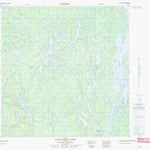 Natural Resources Canada Lady Grey Lake, NT (075D15 CanMatrix) digital map