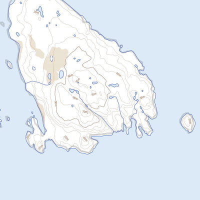 Natural Resources Canada Lady Parry Island, NU (057E03 Toporama) digital map