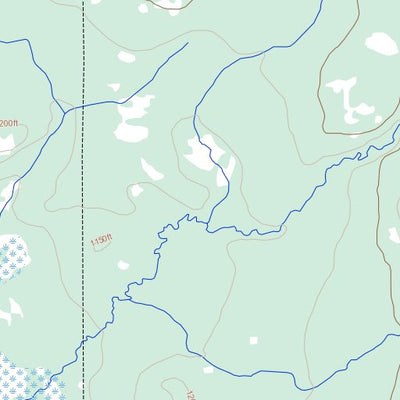 Natural Resources Canada Lake Bovie (095B02 Toporama) digital map