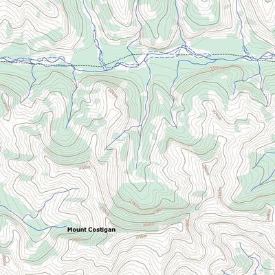 Natural Resources Canada Lake Minnewanka, AB (082O06 Toporama) digital map