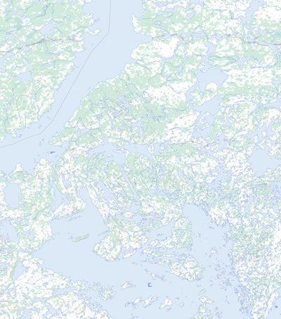 Natural Resources Canada Lake Of The Enemy, NT (075M16 Toporama) digital map