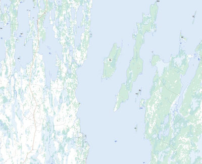 Natural Resources Canada Lake St. Andrew, MB (062P11 Toporama) digital map