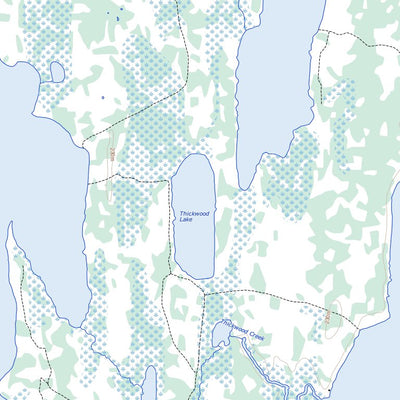 Natural Resources Canada Lake St. Andrew, MB (062P11 Toporama) digital map