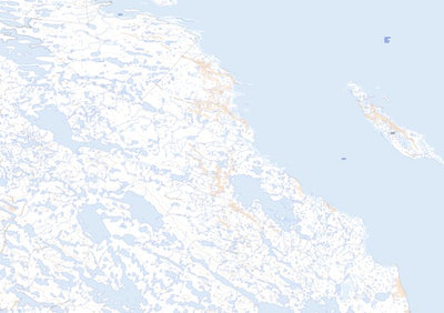 Natural Resources Canada Lambert Island, NU (087A11 Toporama) digital map