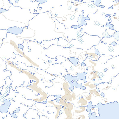Natural Resources Canada Lambert Island, NU (087A11 Toporama) digital map
