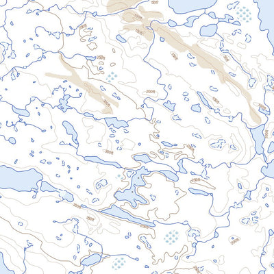 Natural Resources Canada Lambert Island, NU (087A11 Toporama) digital map