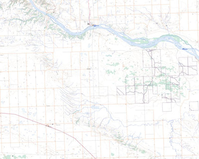 Natural Resources Canada Lancer, SK (072K15 Toporama) digital map