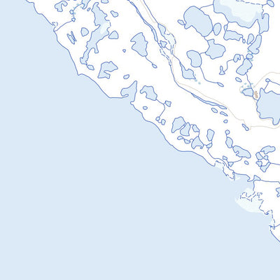 Natural Resources Canada Landfall Island (067G16 Toporama) digital map