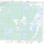 Natural Resources Canada Landry Lake, MB (063F15 CanMatrix) digital map