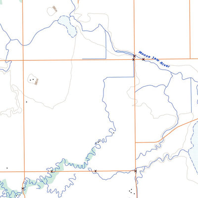 Natural Resources Canada Lang, SK (072H16 Toporama) digital map