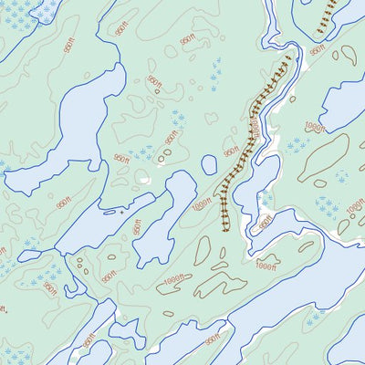 Natural Resources Canada Larocque Lake, AB (074L02 Toporama) digital map