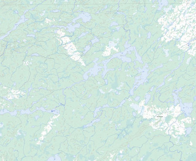 Natural Resources Canada Laughton Lake (053C08 Toporama) digital map