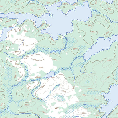 Natural Resources Canada Laughton Lake (053C08 Toporama) digital map