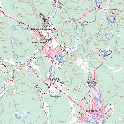 Natural Resources Canada Laurentides, QC (031H13 Toporama) digital map