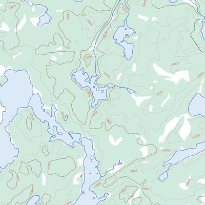 Natural Resources Canada Laurie Lake (064C12 Toporama) digital map