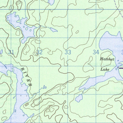 Natural Resources Canada Laurie Lake, MB (064C12 CanMatrix) digital map