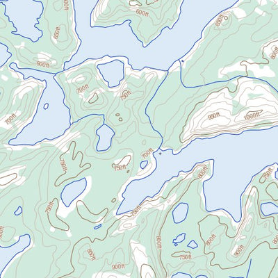 Natural Resources Canada Lausen Lake (075K12 Toporama) digital map