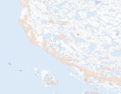 Natural Resources Canada Lavoie Islands (047G04 Toporama) digital map