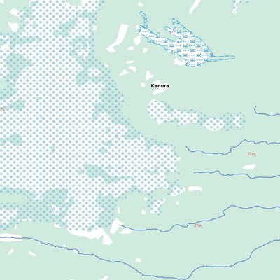 Natural Resources Canada Lawashi River, ON (043B10 Toporama) digital map