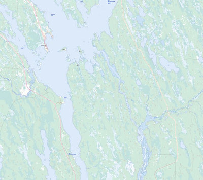 Natural Resources Canada Learn Lake, SK (073O05 Toporama) digital map