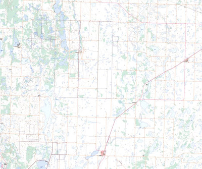 Natural Resources Canada Leask, SK (073G02 Toporama) digital map
