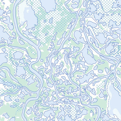 Natural Resources Canada Leland Channel (107B12 Toporama) digital map