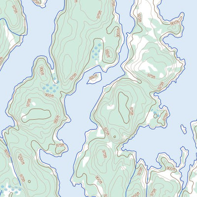 Natural Resources Canada Lemay Island, MB (064B14 Toporama) digital map