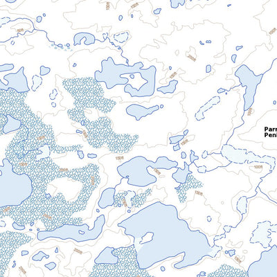 Natural Resources Canada Letty Harbour, NT (097C16 Toporama) digital map