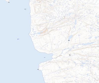Natural Resources Canada Levasseur Inlet, NU (048B10 Toporama) digital map
