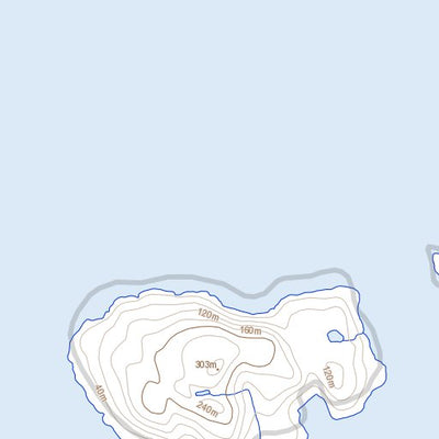 Natural Resources Canada Leybourne Islands (026A02 Toporama) digital map