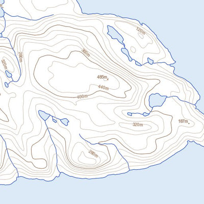 Natural Resources Canada Leybourne Islands (026A02 Toporama) digital map
