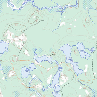 Natural Resources Canada Liscomb, NS (011E01 Toporama) digital map