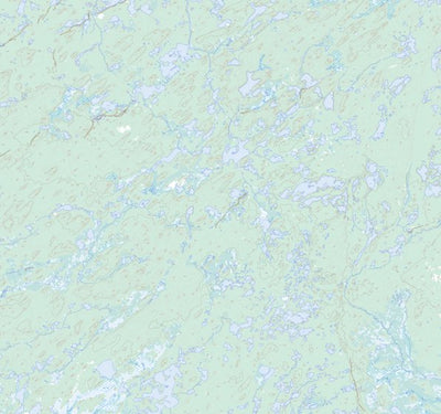 Natural Resources Canada Lisgar Lakes, SK (074G12 Toporama) digital map