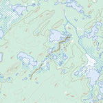 Natural Resources Canada Lisgar Lakes, SK (074G12 Toporama) digital map