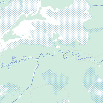 Natural Resources Canada Little Ash River, ON (042K07 Toporama) digital map