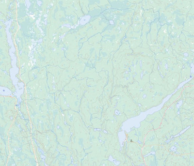 Natural Resources Canada Little Bear Lake, SK (073I07 Toporama) digital map