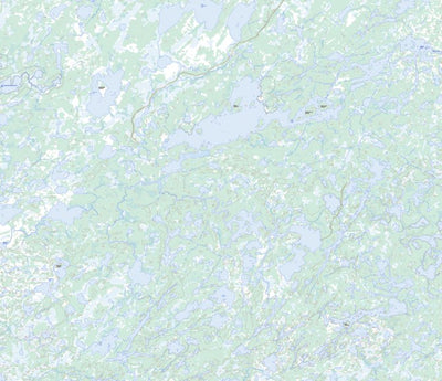 Natural Resources Canada Little Bolton Lake, MB (063I01 Toporama) digital map