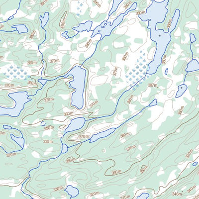 Natural Resources Canada Little Crapeau Lake, NT (086C16 Toporama) digital map
