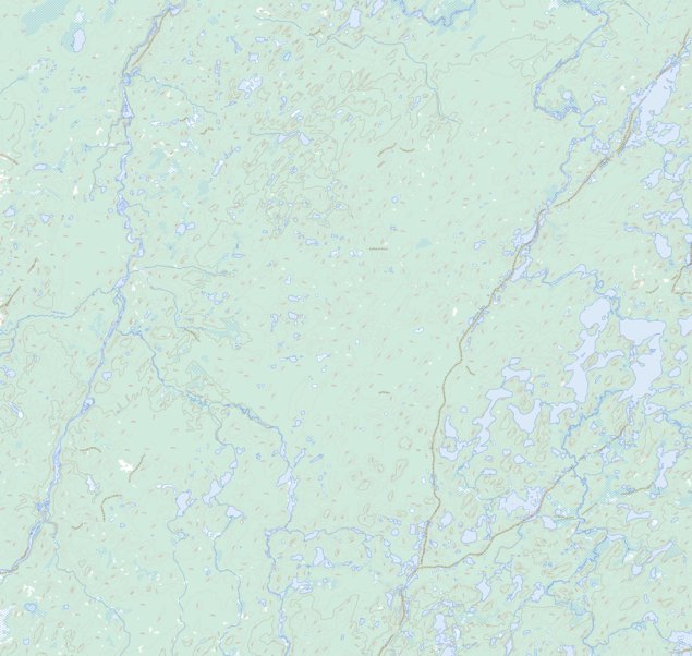 River Ree Map Little Cree River, SK (074I04 Toporama) Map by Natural Resources Canada ...