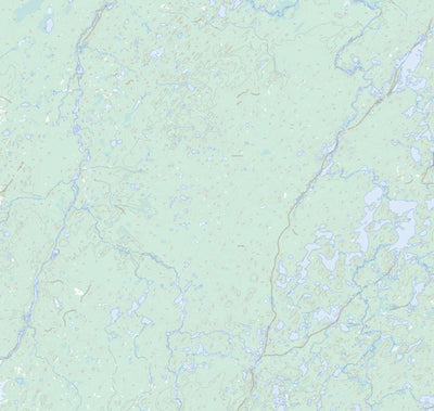 Natural Resources Canada Little Cree River, SK (074I04 Toporama) digital map