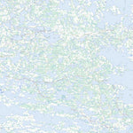 Natural Resources Canada Little Forehead Lake (086A14 Toporama) digital map